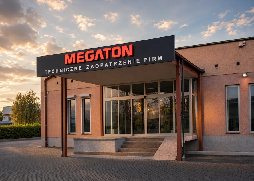 Siedziba i sklep stacjonarny Megaton w Szczecinie przy ul. Pomorskiej 52